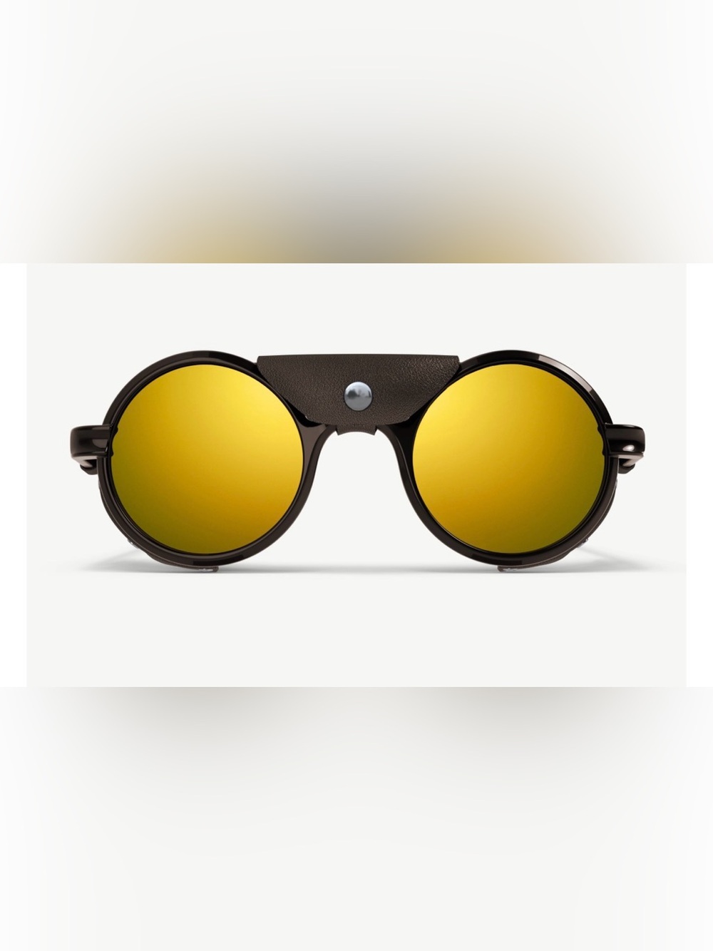 Vallon Brown Frame Yellow Lens Sunglasses - like New - Picture 2 of 3